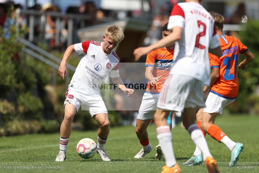 Sportgelände, Altfeld, 09.07.2023, sport, action, BFV, Fussball, Schleich-Cup, Bundesliga Süd/Südwest, B-Junioren, Landesfreundschaftsspiele, SVD, FCN, SV Darmstadt 98, 1. FC Nürnberg - Bild-ID: 2369484