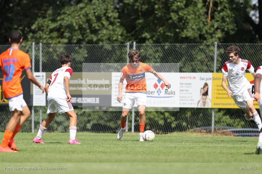 Sportgelände, Altfeld, 09.07.2023, sport, action, BFV, Fussball, Schleich-Cup, Bundesliga Süd/Südwest, B-Junioren, Landesfreundschaftsspiele, SVD, FCN, SV Darmstadt 98, 1. FC Nürnberg - Bild-ID: 2369533