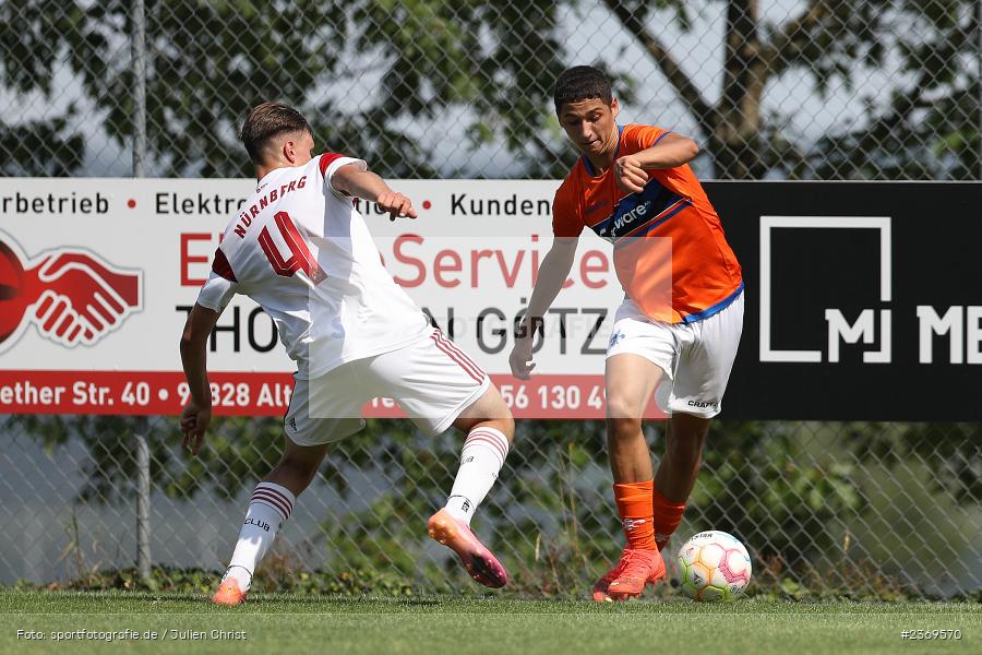 Sportgelände, Altfeld, 09.07.2023, sport, action, BFV, Fussball, Schleich-Cup, Bundesliga Süd/Südwest, B-Junioren, Landesfreundschaftsspiele, SVD, FCN, SV Darmstadt 98, 1. FC Nürnberg - Bild-ID: 2369570