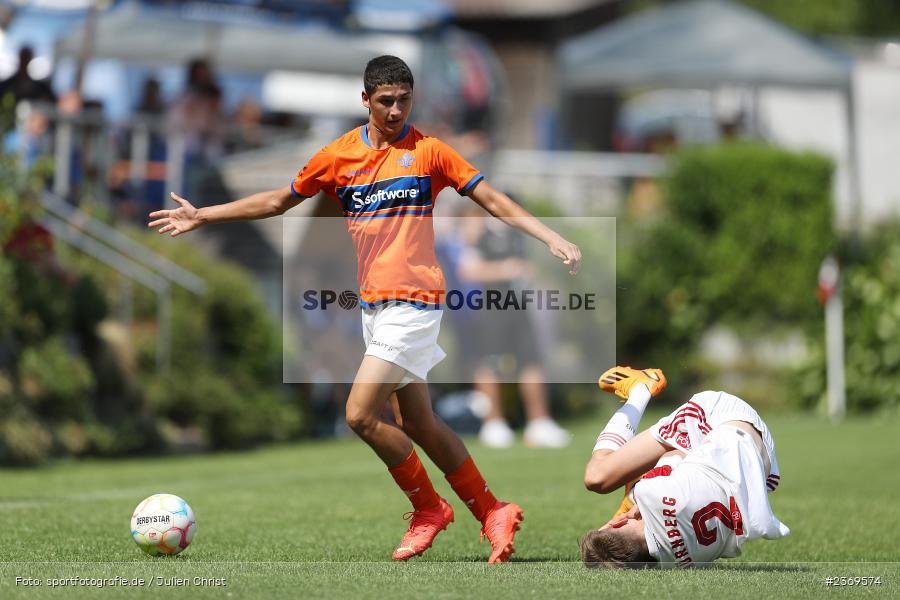 Sportgelände, Altfeld, 09.07.2023, sport, action, BFV, Fussball, Schleich-Cup, Bundesliga Süd/Südwest, B-Junioren, Landesfreundschaftsspiele, SVD, FCN, SV Darmstadt 98, 1. FC Nürnberg - Bild-ID: 2369574