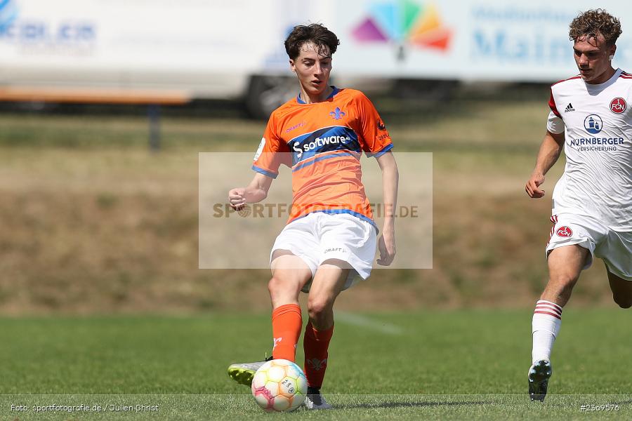 Sportgelände, Altfeld, 09.07.2023, sport, action, BFV, Fussball, Schleich-Cup, Bundesliga Süd/Südwest, B-Junioren, Landesfreundschaftsspiele, SVD, FCN, SV Darmstadt 98, 1. FC Nürnberg - Bild-ID: 2369576