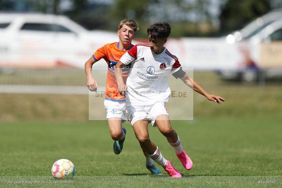 Sportgelände, Altfeld, 09.07.2023, sport, action, BFV, Fussball, Schleich-Cup, Bundesliga Süd/Südwest, B-Junioren, Landesfreundschaftsspiele, SVD, FCN, SV Darmstadt 98, 1. FC Nürnberg - Bild-ID: 2369582