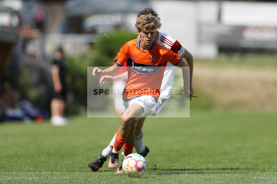 Sportgelände, Altfeld, 09.07.2023, sport, action, BFV, Fussball, Schleich-Cup, Bundesliga Süd/Südwest, B-Junioren, Landesfreundschaftsspiele, SVD, FCN, SV Darmstadt 98, 1. FC Nürnberg - Bild-ID: 2369592 Sportgelände, Altfeld, 09.07.2023, sport, action, BFV, Fussball, Schleich-Cup, Bundesliga Süd/Südwest, B-Junioren, Landesfreundschaftsspiele, SVD, FCN, SV Darmstadt 98, 1. FC Nürnberg - Bild-ID: 2369592
