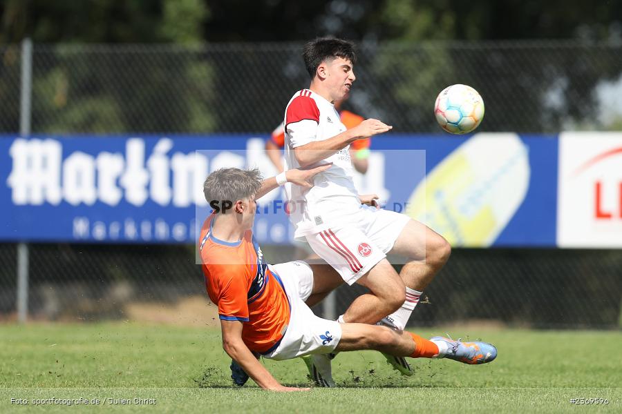 Sportgelände, Altfeld, 09.07.2023, sport, action, BFV, Fussball, Schleich-Cup, Bundesliga Süd/Südwest, B-Junioren, Landesfreundschaftsspiele, SVD, FCN, SV Darmstadt 98, 1. FC Nürnberg - Bild-ID: 2369596 Sportgelände, Altfeld, 09.07.2023, sport, action, BFV, Fussball, Schleich-Cup, Bundesliga Süd/Südwest, B-Junioren, Landesfreundschaftsspiele, SVD, FCN, SV Darmstadt 98, 1. FC Nürnberg - Bild-ID: 2369596