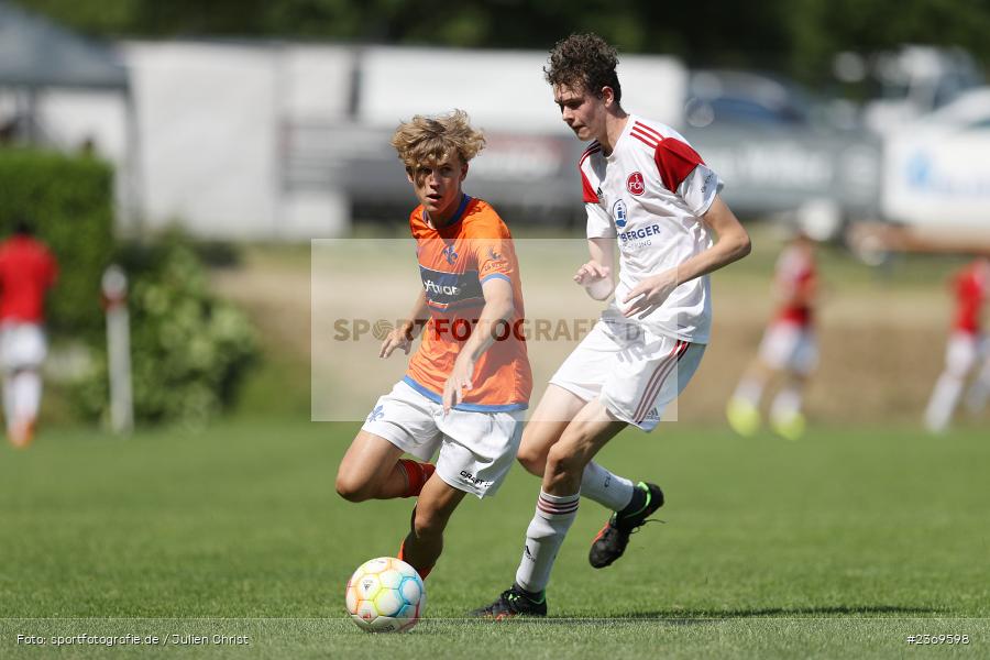 Sportgelände, Altfeld, 09.07.2023, sport, action, BFV, Fussball, Schleich-Cup, Bundesliga Süd/Südwest, B-Junioren, Landesfreundschaftsspiele, SVD, FCN, SV Darmstadt 98, 1. FC Nürnberg - Bild-ID: 2369598