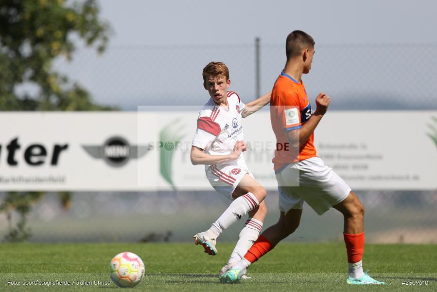 Sportgelände, Altfeld, 09.07.2023, sport, action, BFV, Fussball, Schleich-Cup, Bundesliga Süd/Südwest, B-Junioren, Landesfreundschaftsspiele, SVD, FCN, SV Darmstadt 98, 1. FC Nürnberg - Bild-ID: 2369610