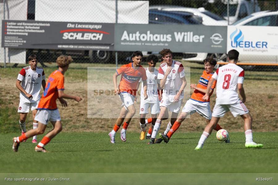 Sportgelände, Altfeld, 09.07.2023, sport, action, BFV, Fussball, Schleich-Cup, Bundesliga Süd/Südwest, B-Junioren, Landesfreundschaftsspiele, SVD, FCN, SV Darmstadt 98, 1. FC Nürnberg - Bild-ID: 2369617 Sportgelände, Altfeld, 09.07.2023, sport, action, BFV, Fussball, Schleich-Cup, Bundesliga Süd/Südwest, B-Junioren, Landesfreundschaftsspiele, SVD, FCN, SV Darmstadt 98, 1. FC Nürnberg - Bild-ID: 2369617