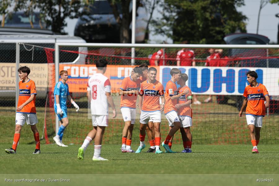 Sportgelände, Altfeld, 09.07.2023, sport, action, BFV, Fussball, Schleich-Cup, Bundesliga Süd/Südwest, B-Junioren, Landesfreundschaftsspiele, SVD, FCN, SV Darmstadt 98, 1. FC Nürnberg - Bild-ID: 2369621