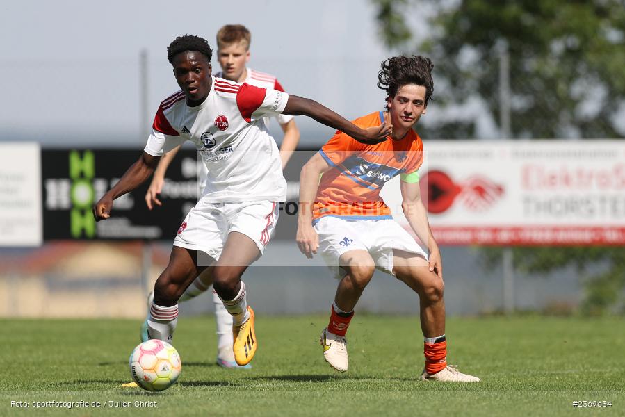 Sportgelände, Altfeld, 09.07.2023, sport, action, BFV, Fussball, Schleich-Cup, Bundesliga Süd/Südwest, B-Junioren, Landesfreundschaftsspiele, SVD, FCN, SV Darmstadt 98, 1. FC Nürnberg - Bild-ID: 2369634