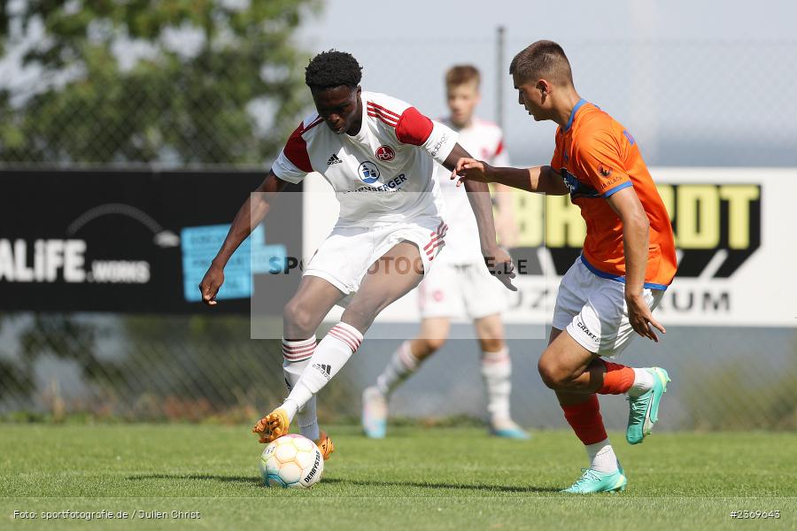 Sportgelände, Altfeld, 09.07.2023, sport, action, BFV, Fussball, Schleich-Cup, Bundesliga Süd/Südwest, B-Junioren, Landesfreundschaftsspiele, SVD, FCN, SV Darmstadt 98, 1. FC Nürnberg - Bild-ID: 2369643 Sportgelände, Altfeld, 09.07.2023, sport, action, BFV, Fussball, Schleich-Cup, Bundesliga Süd/Südwest, B-Junioren, Landesfreundschaftsspiele, SVD, FCN, SV Darmstadt 98, 1. FC Nürnberg - Bild-ID: 2369643