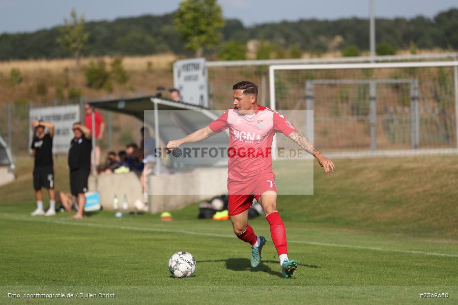 Martin Thomann, Sportgelände, Herbstadt, 11.07.2023, sport, action, BFV, Fussball, Landesfreundschaftsspiele, Bayernliga Nord, Regionalliga Bayern, WFV, TSV, Würzburger FV, TSV Aubstadt - Bild-ID: 2369650