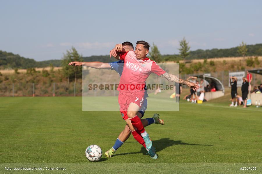 Martin Thomann, Sportgelände, Herbstadt, 11.07.2023, sport, action, BFV, Fussball, Landesfreundschaftsspiele, Bayernliga Nord, Regionalliga Bayern, WFV, TSV, Würzburger FV, TSV Aubstadt - Bild-ID: 2369653
