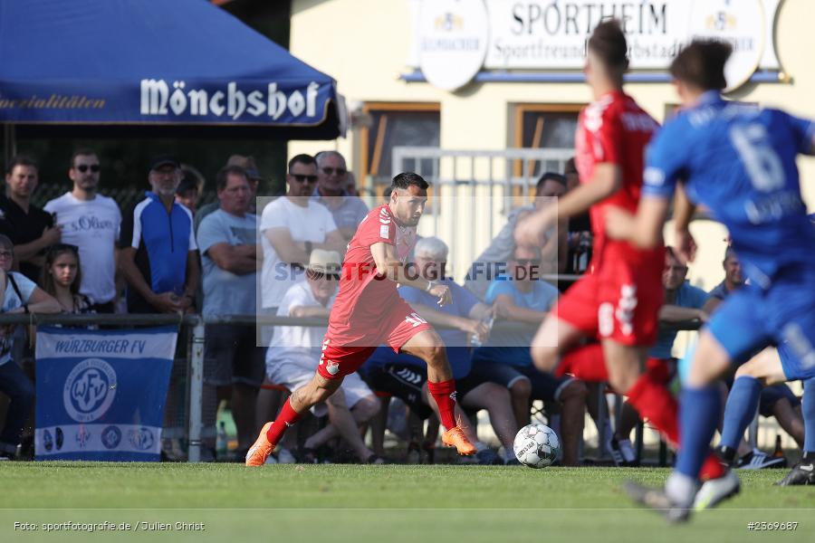 Timo Pitter, Sportgelände, Herbstadt, 11.07.2023, sport, action, BFV, Fussball, Landesfreundschaftsspiele, Bayernliga Nord, Regionalliga Bayern, WFV, TSV, Würzburger FV, TSV Aubstadt - Bild-ID: 2369687