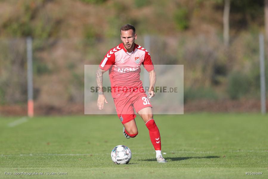 Leon Heinze, Sportgelände, Herbstadt, 11.07.2023, sport, action, BFV, Fussball, Landesfreundschaftsspiele, Bayernliga Nord, Regionalliga Bayern, WFV, TSV, Würzburger FV, TSV Aubstadt - Bild-ID: 2369689