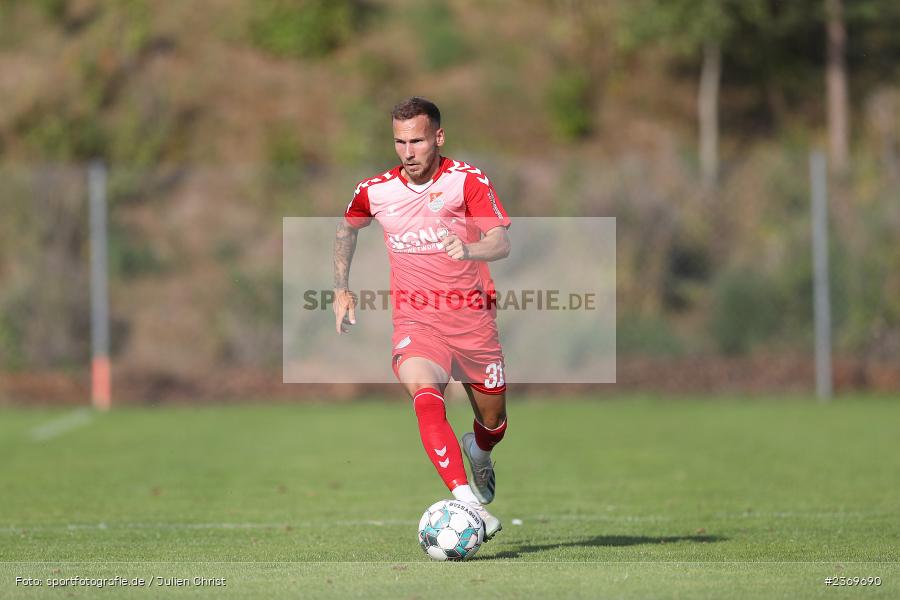 Leon Heinze, Sportgelände, Herbstadt, 11.07.2023, sport, action, BFV, Fussball, Landesfreundschaftsspiele, Bayernliga Nord, Regionalliga Bayern, WFV, TSV, Würzburger FV, TSV Aubstadt - Bild-ID: 2369690