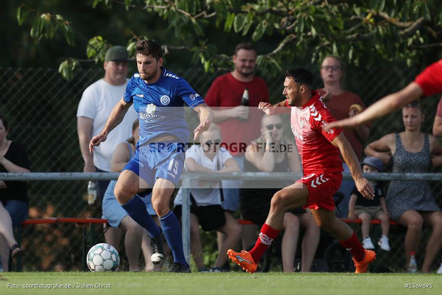 Moritz Renninger, Sportgelände, Herbstadt, 11.07.2023, sport, action, BFV, Fussball, Landesfreundschaftsspiele, Bayernliga Nord, Regionalliga Bayern, WFV, TSV, Würzburger FV, TSV Aubstadt - Bild-ID: 2369695