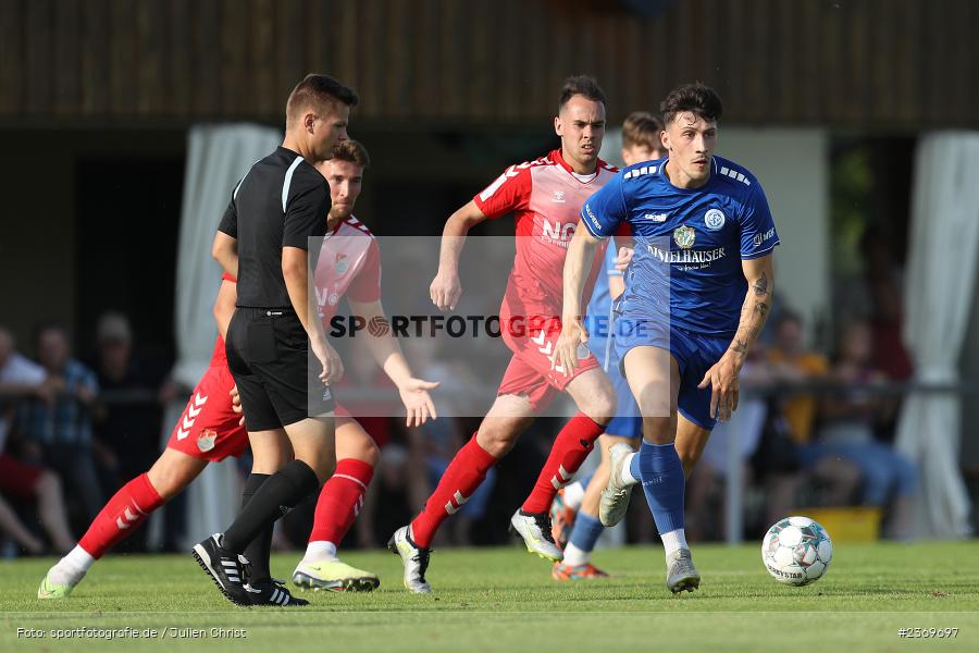 Moritz Gündling, Sportgelände, Herbstadt, 11.07.2023, sport, action, BFV, Fussball, Landesfreundschaftsspiele, Bayernliga Nord, Regionalliga Bayern, WFV, TSV, Würzburger FV, TSV Aubstadt - Bild-ID: 2369697