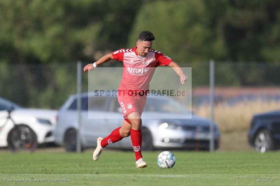 Christian Köttler, Sportgelände, Herbstadt, 11.07.2023, sport, action, BFV, Fussball, Landesfreundschaftsspiele, Bayernliga Nord, Regionalliga Bayern, WFV, TSV, Würzburger FV, TSV Aubstadt - Bild-ID: 2369701
