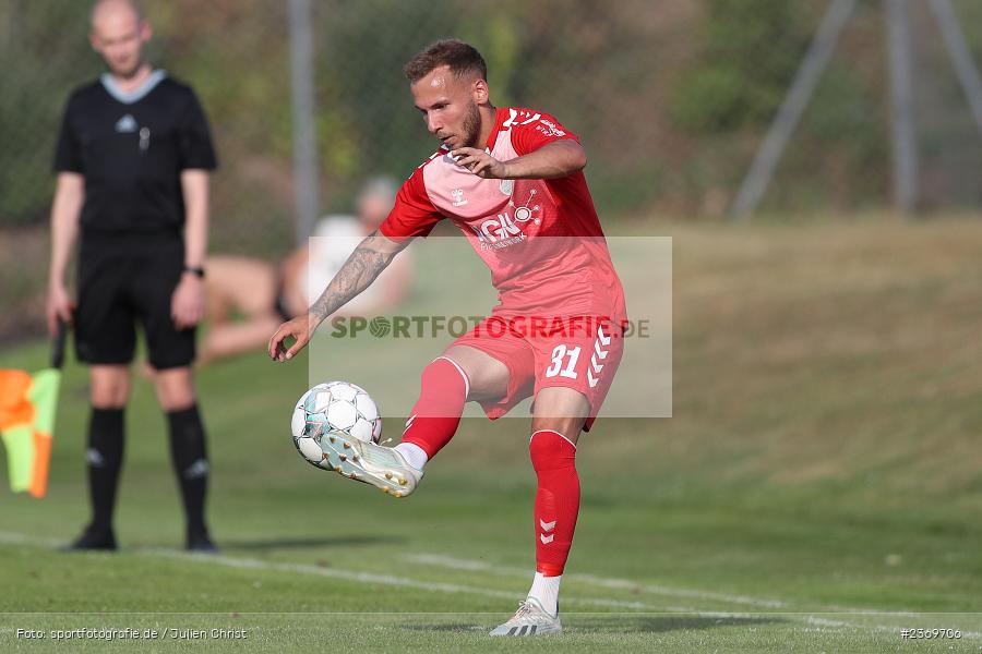 Leon Heinze, Sportgelände, Herbstadt, 11.07.2023, sport, action, BFV, Fussball, Landesfreundschaftsspiele, Bayernliga Nord, Regionalliga Bayern, WFV, TSV, Würzburger FV, TSV Aubstadt - Bild-ID: 2369706