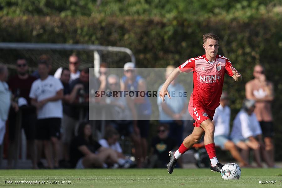 Leonard Langhans, Sportgelände, Herbstadt, 11.07.2023, sport, action, BFV, Fussball, Landesfreundschaftsspiele, Bayernliga Nord, Regionalliga Bayern, WFV, TSV, Würzburger FV, TSV Aubstadt - Bild-ID: 2369707