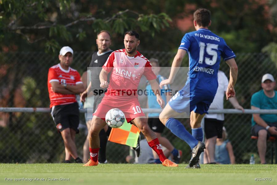 Timo Pitter, Sportgelände, Herbstadt, 11.07.2023, sport, action, BFV, Fussball, Landesfreundschaftsspiele, Bayernliga Nord, Regionalliga Bayern, WFV, TSV, Würzburger FV, TSV Aubstadt - Bild-ID: 2369710