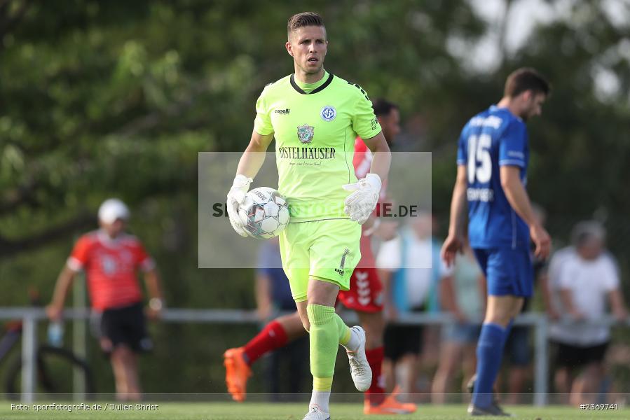 Andre Koob, Sportgelände, Herbstadt, 11.07.2023, sport, action, BFV, Fussball, Landesfreundschaftsspiele, Bayernliga Nord, Regionalliga Bayern, WFV, TSV, Würzburger FV, TSV Aubstadt - Bild-ID: 2369741