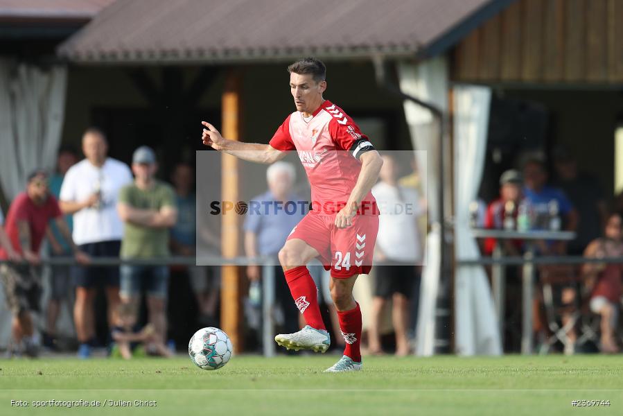 Ben Müller, Sportgelände, Herbstadt, 11.07.2023, sport, action, BFV, Fussball, Landesfreundschaftsspiele, Bayernliga Nord, Regionalliga Bayern, WFV, TSV, Würzburger FV, TSV Aubstadt - Bild-ID: 2369744