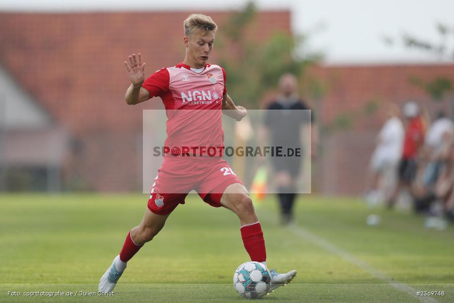 Nicolas Reinhart, Sportgelände, Herbstadt, 11.07.2023, sport, action, BFV, Fussball, Landesfreundschaftsspiele, Bayernliga Nord, Regionalliga Bayern, WFV, TSV, Würzburger FV, TSV Aubstadt - Bild-ID: 2369748 Nicolas Reinhart, Sportgelände, Herbstadt, 11.07.2023, sport, action, BFV, Fussball, Landesfreundschaftsspiele, Bayernliga Nord, Regionalliga Bayern, WFV, TSV, Würzburger FV, TSV Aubstadt - Bild-ID: 2369748