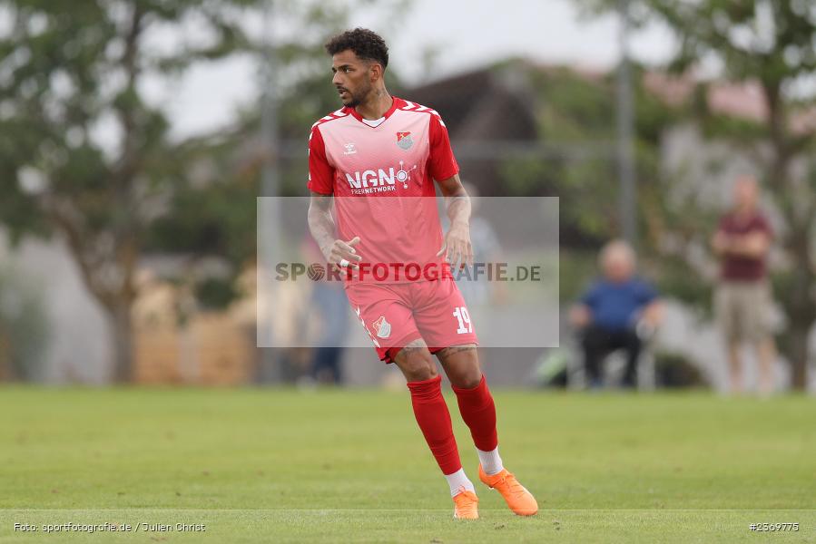 Michael Dellinger, Sportgelände, Herbstadt, 11.07.2023, sport, action, BFV, Fussball, Landesfreundschaftsspiele, Bayernliga Nord, Regionalliga Bayern, WFV, TSV, Würzburger FV, TSV Aubstadt - Bild-ID: 2369775