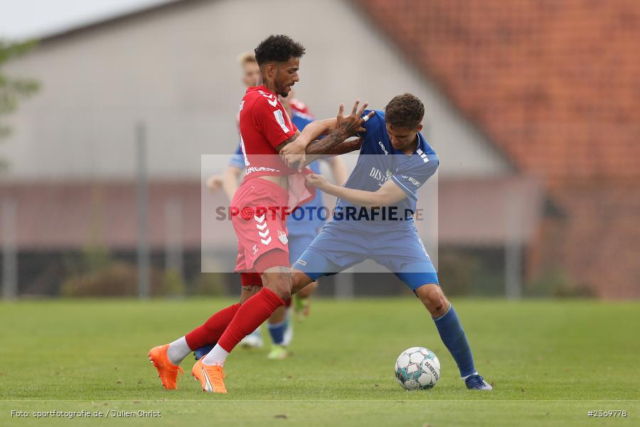 Michael Dellinger, Sportgelände, Herbstadt, 11.07.2023, sport, action, BFV, Fussball, Landesfreundschaftsspiele, Bayernliga Nord, Regionalliga Bayern, WFV, TSV, Würzburger FV, TSV Aubstadt - Bild-ID: 2369778