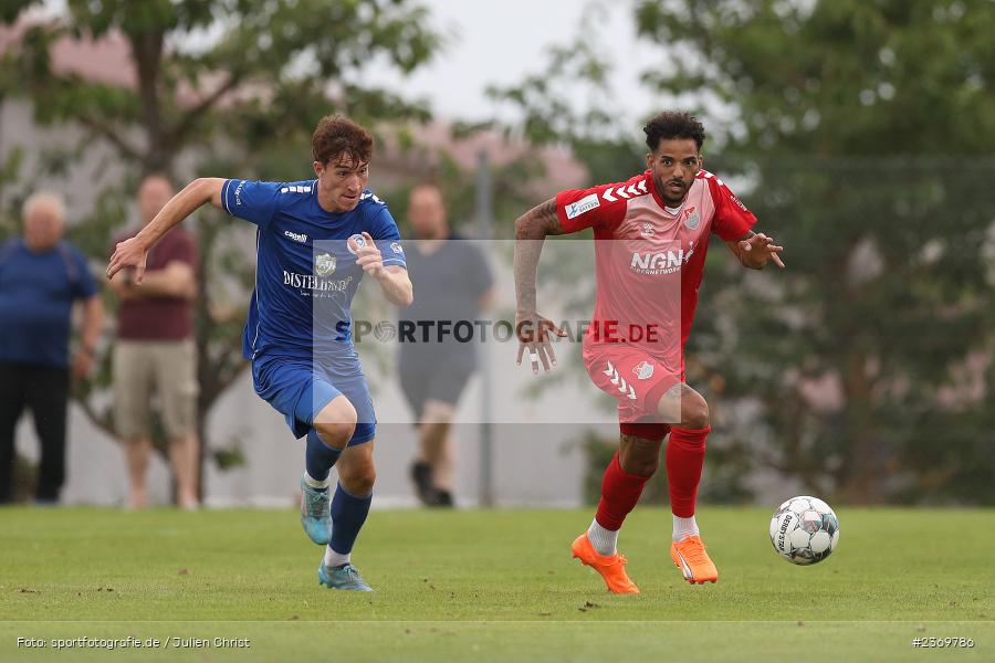 Michael Dellinger, Sportgelände, Herbstadt, 11.07.2023, sport, action, BFV, Fussball, Landesfreundschaftsspiele, Bayernliga Nord, Regionalliga Bayern, WFV, TSV, Würzburger FV, TSV Aubstadt - Bild-ID: 2369786