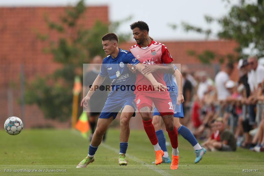 Fabio Gobbo, Sportgelände, Herbstadt, 11.07.2023, sport, action, BFV, Fussball, Landesfreundschaftsspiele, Bayernliga Nord, Regionalliga Bayern, WFV, TSV, Würzburger FV, TSV Aubstadt - Bild-ID: 2369797