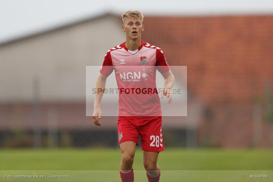 Nicolas Reinhart, Sportgelände, Herbstadt, 11.07.2023, sport, action, BFV, Fussball, Landesfreundschaftsspiele, Bayernliga Nord, Regionalliga Bayern, WFV, TSV, Würzburger FV, TSV Aubstadt - Bild-ID: 2369798