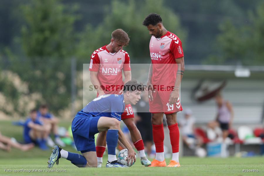 Nils Hock, Sportgelände, Herbstadt, 11.07.2023, sport, action, BFV, Fussball, Landesfreundschaftsspiele, Bayernliga Nord, Regionalliga Bayern, WFV, TSV, Würzburger FV, TSV Aubstadt - Bild-ID: 2369816