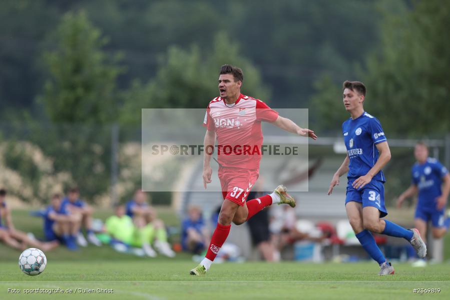 Christopher Bieber, Sportgelände, Herbstadt, 11.07.2023, sport, action, BFV, Fussball, Landesfreundschaftsspiele, Bayernliga Nord, Regionalliga Bayern, WFV, TSV, Würzburger FV, TSV Aubstadt - Bild-ID: 2369819