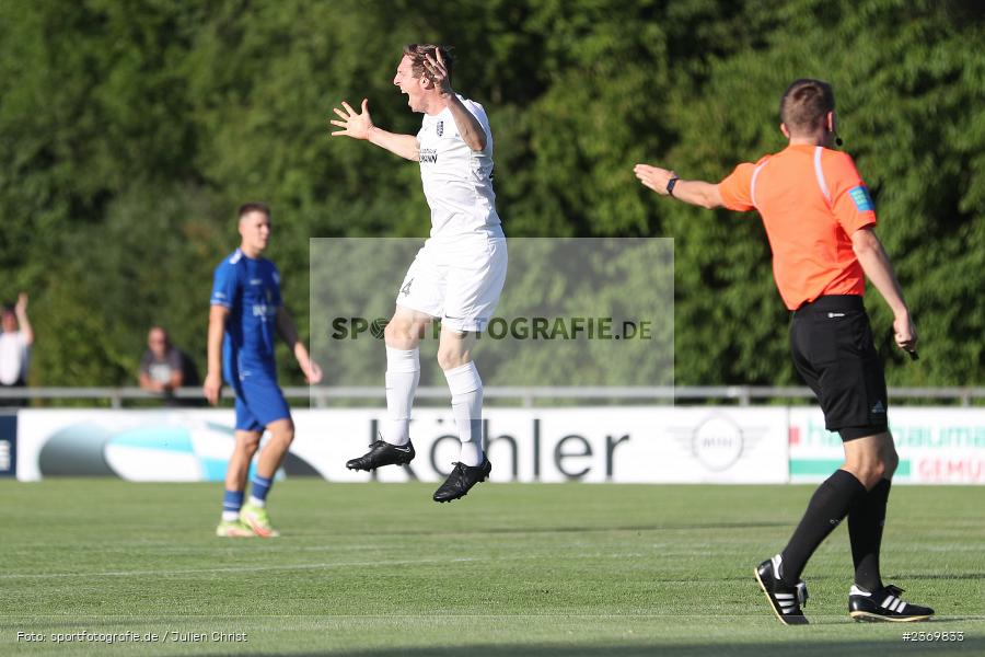 Sebastian Fries, Sportgelände, Karlburg, 14.07.2023, sport, action, BFV, Fussball, 3. Runde, Toto-Pokal, Bayernliga Nord, Landesliga Nord, WFV, TSV, Würzburger FV 04, TSV Karlburg - Bild-ID: 2369833