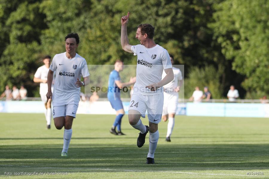 Sebastian Fries, Sportgelände, Karlburg, 14.07.2023, sport, action, BFV, Fussball, 3. Runde, Toto-Pokal, Bayernliga Nord, Landesliga Nord, WFV, TSV, Würzburger FV 04, TSV Karlburg - Bild-ID: 2369838
