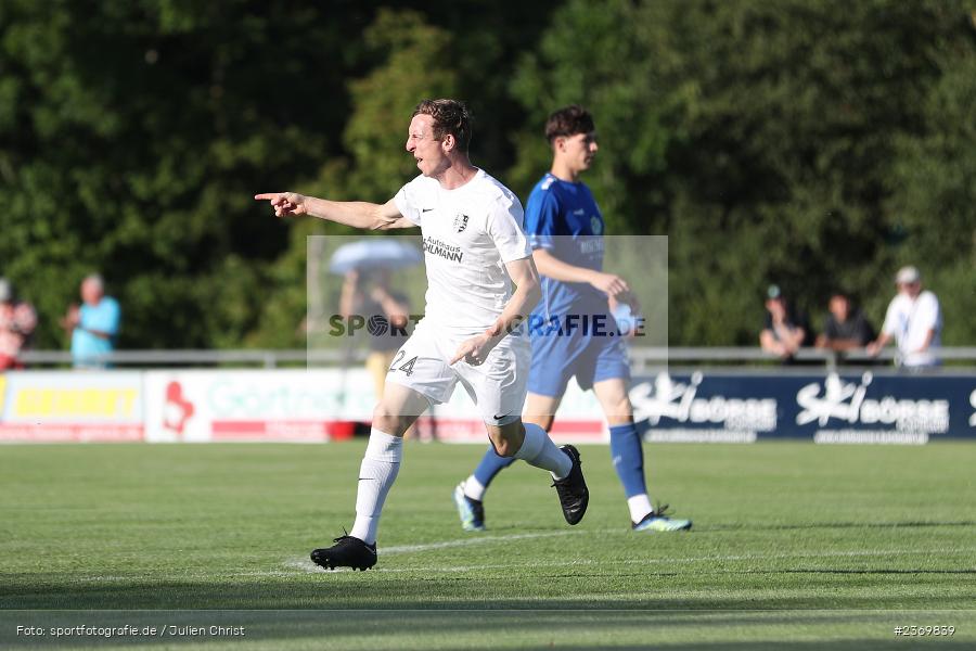 Sebastian Fries, Sportgelände, Karlburg, 14.07.2023, sport, action, BFV, Fussball, 3. Runde, Toto-Pokal, Bayernliga Nord, Landesliga Nord, WFV, TSV, Würzburger FV 04, TSV Karlburg - Bild-ID: 2369839