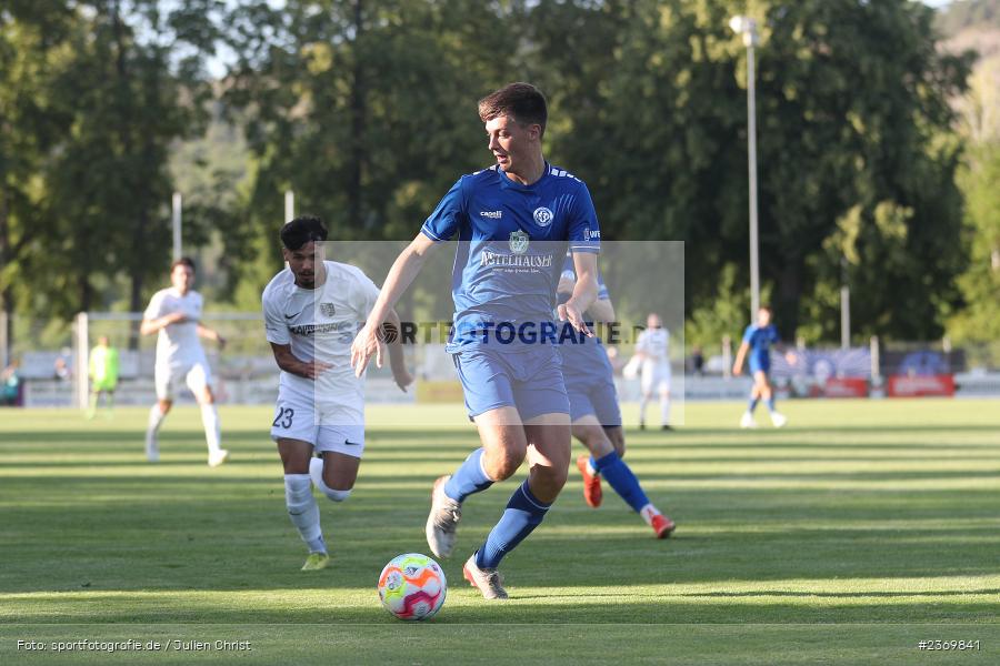 Nils Kuß, Sportgelände, Karlburg, 14.07.2023, sport, action, BFV, Fussball, 3. Runde, Toto-Pokal, Bayernliga Nord, Landesliga Nord, WFV, TSV, Würzburger FV 04, TSV Karlburg - Bild-ID: 2369841