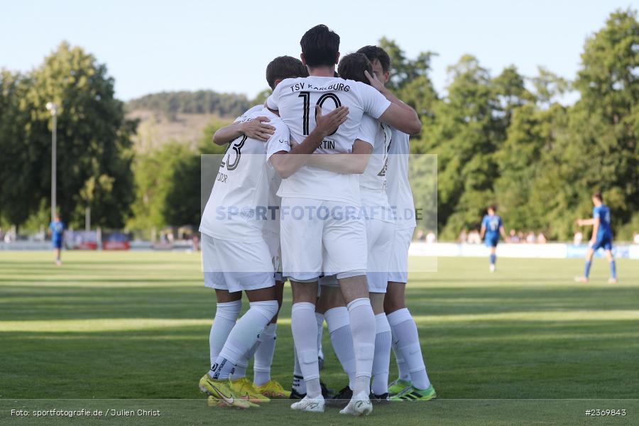 Sebastian Fries, Sportgelände, Karlburg, 14.07.2023, sport, action, BFV, Fussball, 3. Runde, Toto-Pokal, Bayernliga Nord, Landesliga Nord, WFV, TSV, Würzburger FV 04, TSV Karlburg - Bild-ID: 2369843