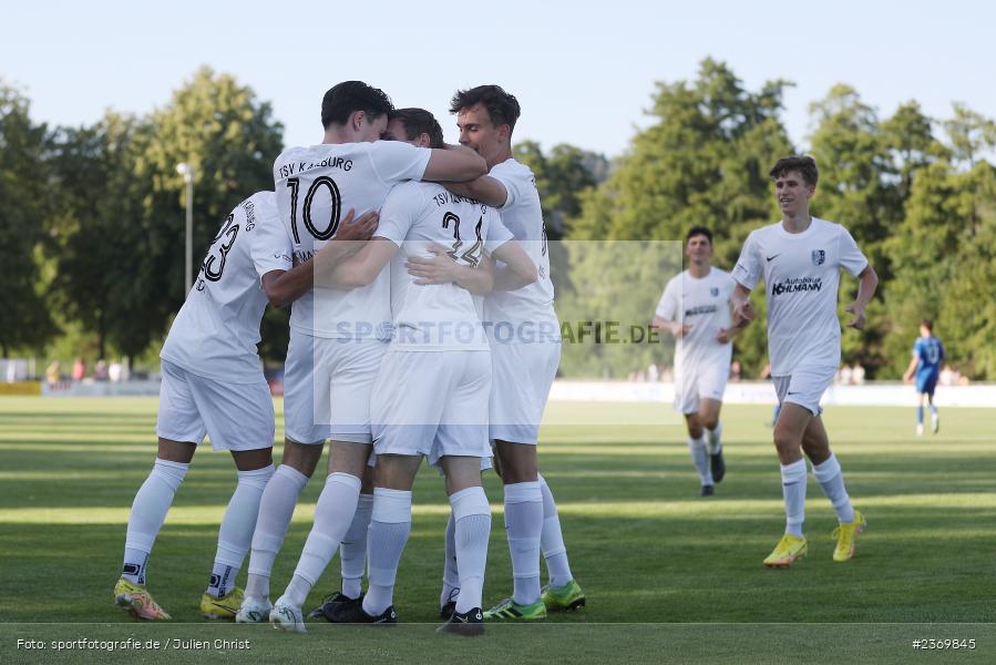 Sebastian Fries, Sportgelände, Karlburg, 14.07.2023, sport, action, BFV, Fussball, 3. Runde, Toto-Pokal, Bayernliga Nord, Landesliga Nord, WFV, TSV, Würzburger FV 04, TSV Karlburg - Bild-ID: 2369845