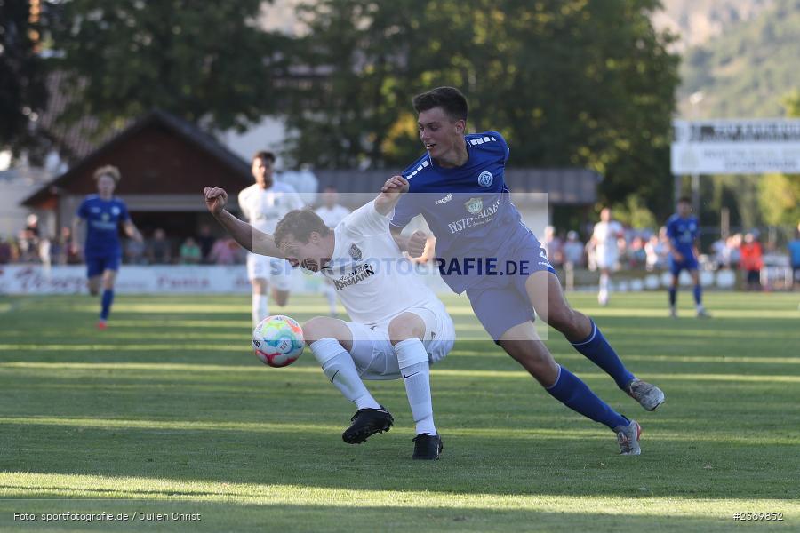 Sebastian Fries, Sportgelände, Karlburg, 14.07.2023, sport, action, BFV, Fussball, 3. Runde, Toto-Pokal, Bayernliga Nord, Landesliga Nord, WFV, TSV, Würzburger FV 04, TSV Karlburg - Bild-ID: 2369852