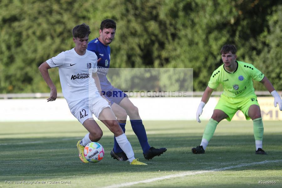Cornelius Hock, Sportgelände, Karlburg, 14.07.2023, sport, action, BFV, Fussball, 3. Runde, Toto-Pokal, Bayernliga Nord, Landesliga Nord, WFV, TSV, Würzburger FV 04, TSV Karlburg - Bild-ID: 2369855