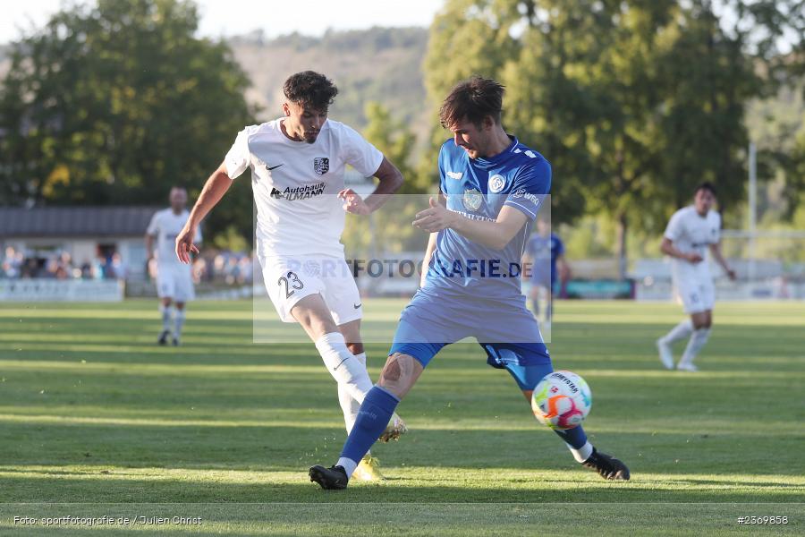 Fabio Tudor, Sportgelände, Karlburg, 14.07.2023, sport, action, BFV, Fussball, 3. Runde, Toto-Pokal, Bayernliga Nord, Landesliga Nord, WFV, TSV, Würzburger FV 04, TSV Karlburg - Bild-ID: 2369858