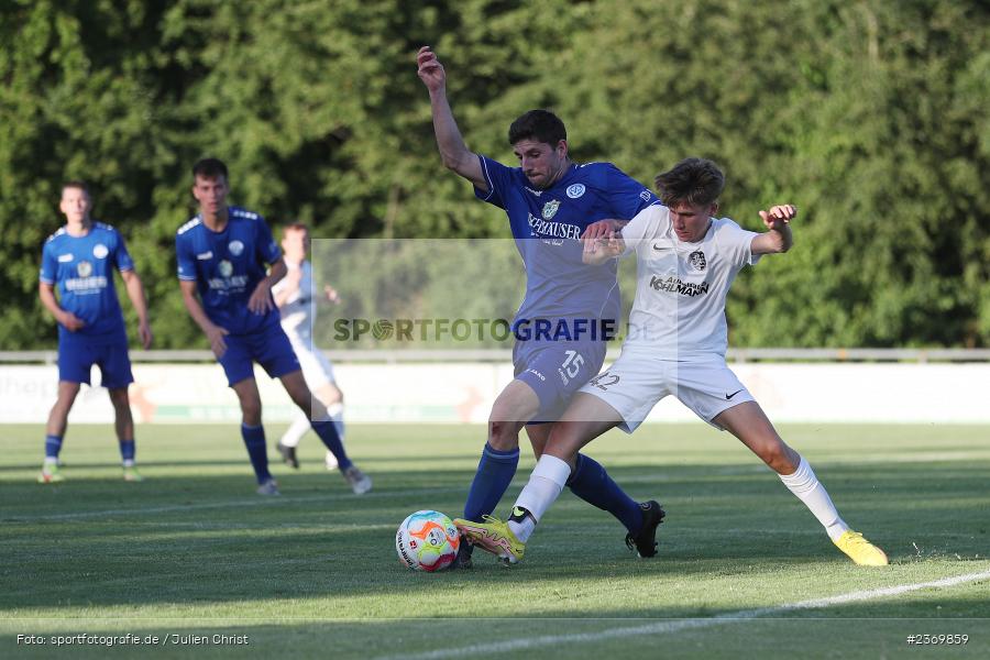 Cornelius Hock, Sportgelände, Karlburg, 14.07.2023, sport, action, BFV, Fussball, 3. Runde, Toto-Pokal, Bayernliga Nord, Landesliga Nord, WFV, TSV, Würzburger FV 04, TSV Karlburg - Bild-ID: 2369859