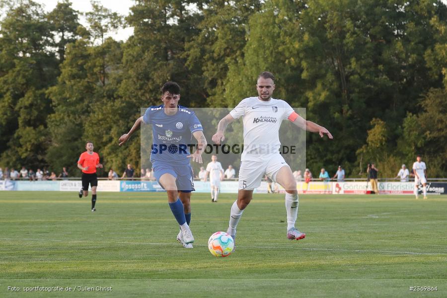 Moritz Gündling, Sportgelände, Karlburg, 14.07.2023, sport, action, BFV, Fussball, 3. Runde, Toto-Pokal, Bayernliga Nord, Landesliga Nord, WFV, TSV, Würzburger FV 04, TSV Karlburg - Bild-ID: 2369864