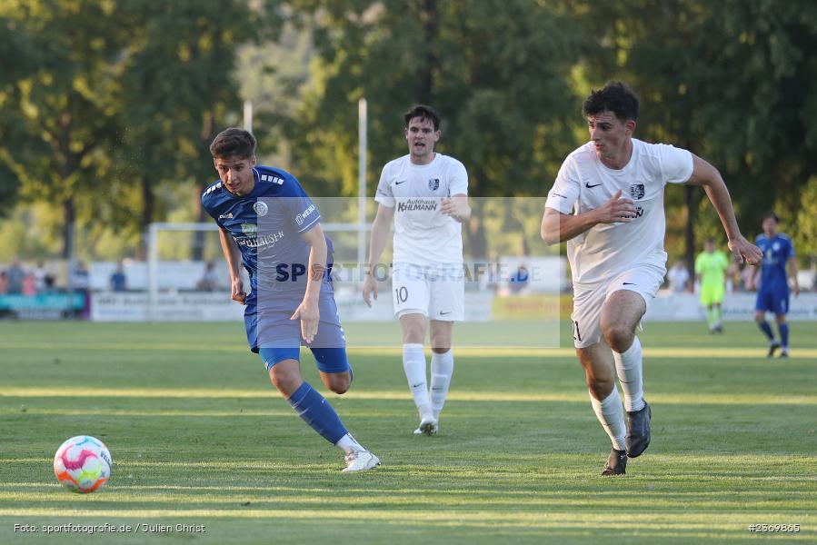 Luis Wagner, Sportgelände, Karlburg, 14.07.2023, sport, action, BFV, Fussball, 3. Runde, Toto-Pokal, Bayernliga Nord, Landesliga Nord, WFV, TSV, Würzburger FV 04, TSV Karlburg - Bild-ID: 2369865