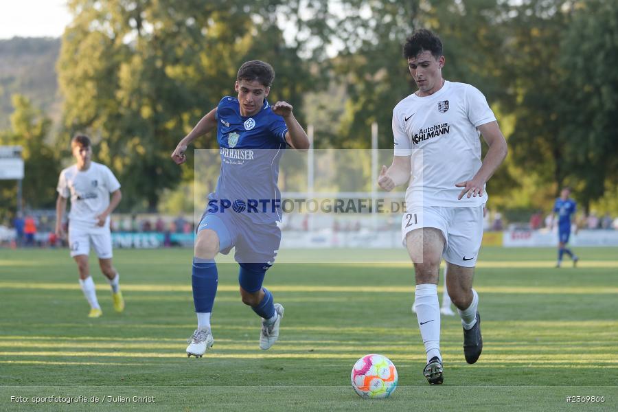 Luis Wagner, Sportgelände, Karlburg, 14.07.2023, sport, action, BFV, Fussball, 3. Runde, Toto-Pokal, Bayernliga Nord, Landesliga Nord, WFV, TSV, Würzburger FV 04, TSV Karlburg - Bild-ID: 2369866