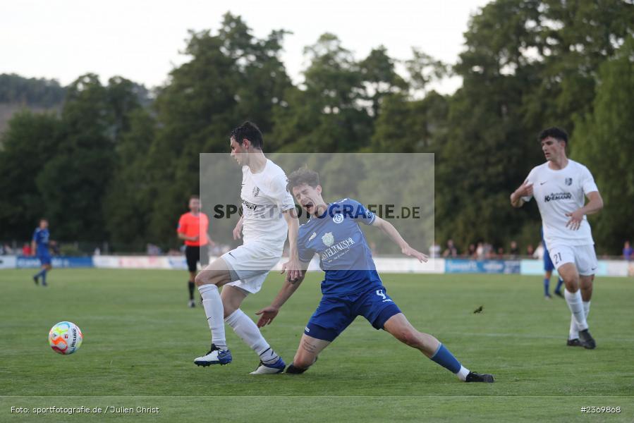 Cedric Fenske, Sportgelände, Karlburg, 14.07.2023, sport, action, BFV, Fussball, 3. Runde, Toto-Pokal, Bayernliga Nord, Landesliga Nord, WFV, TSV, Würzburger FV 04, TSV Karlburg - Bild-ID: 2369868