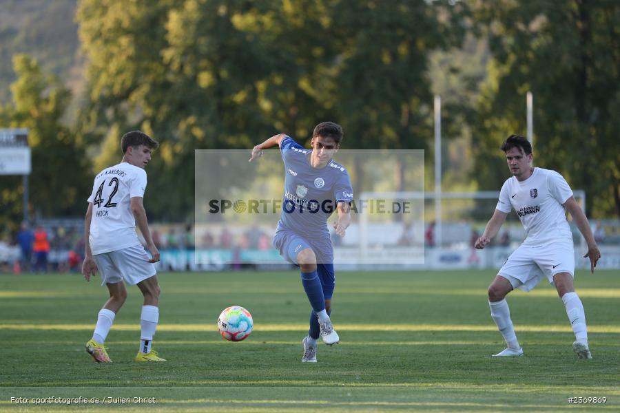 Luis Wagner, Sportgelände, Karlburg, 14.07.2023, sport, action, BFV, Fussball, 3. Runde, Toto-Pokal, Bayernliga Nord, Landesliga Nord, WFV, TSV, Würzburger FV 04, TSV Karlburg - Bild-ID: 2369869